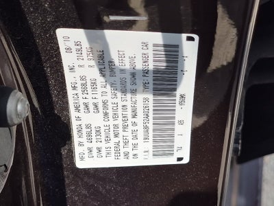 2010 Acura TL 3.5 w/Technology Package