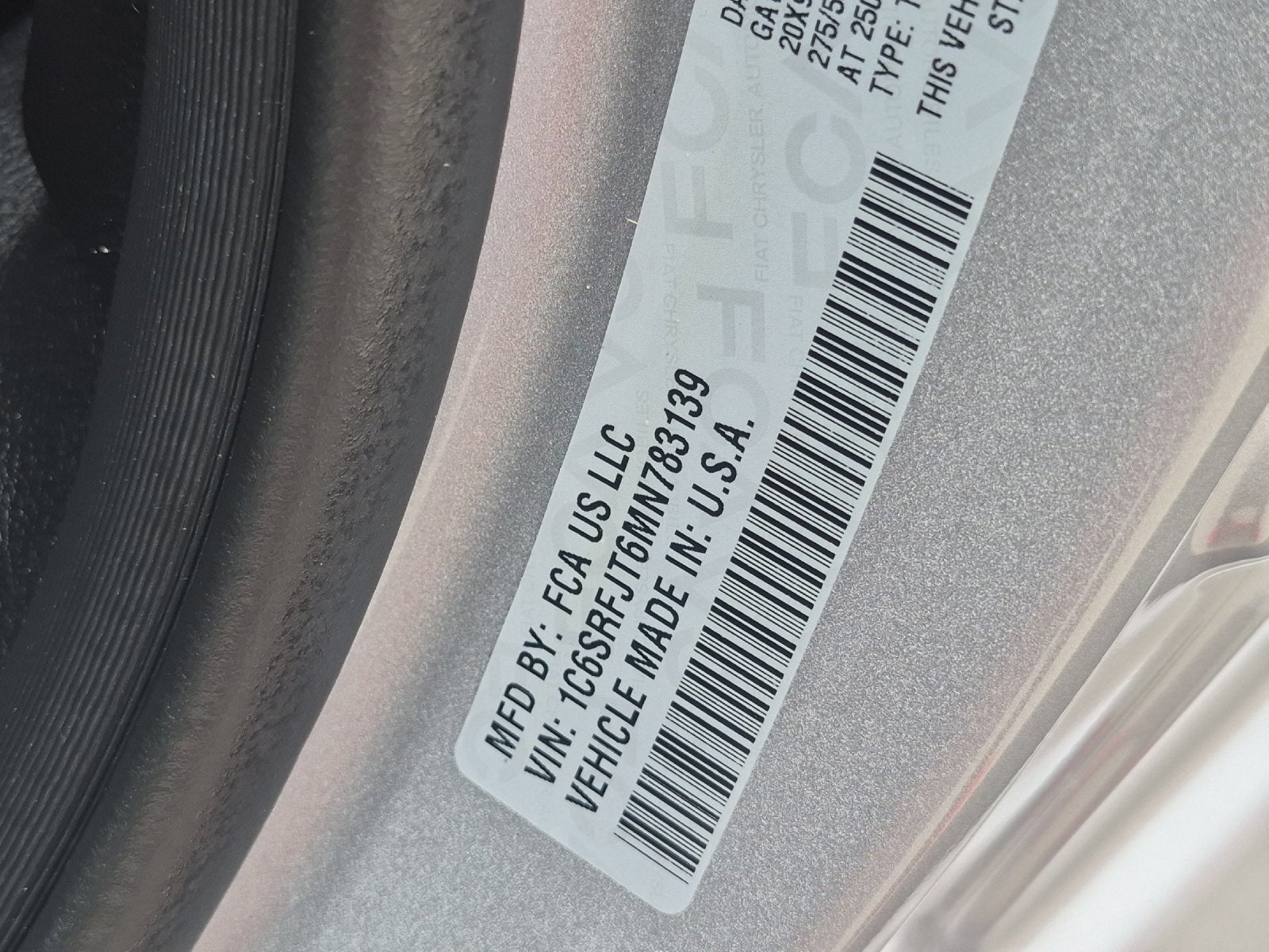 2021 RAM 1500 Laramie