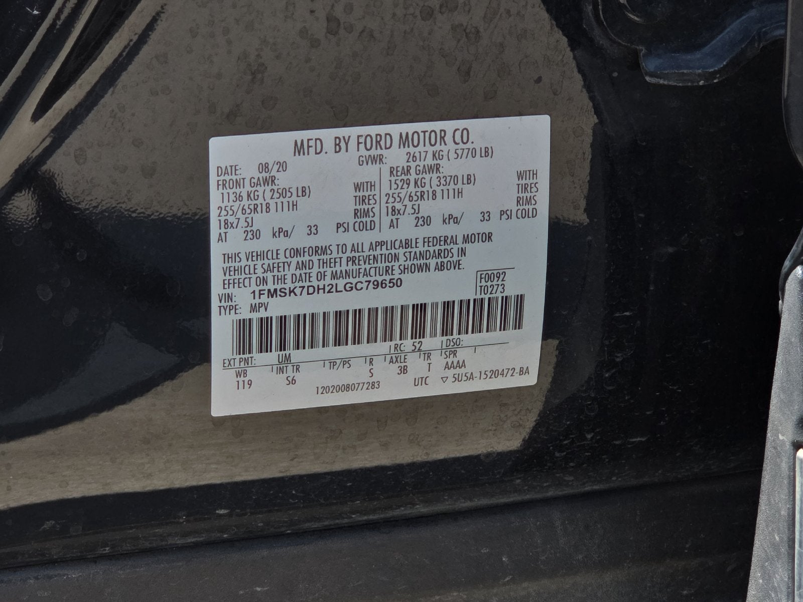 2020 Ford Explorer XLT