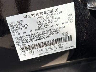 2022 Ford Explorer ST-Line
