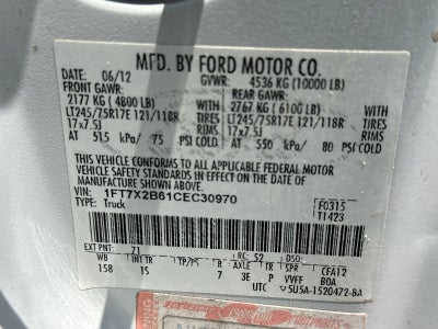 2012 Ford F-250 XL