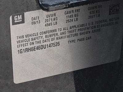 2013 Chevrolet Volt Base