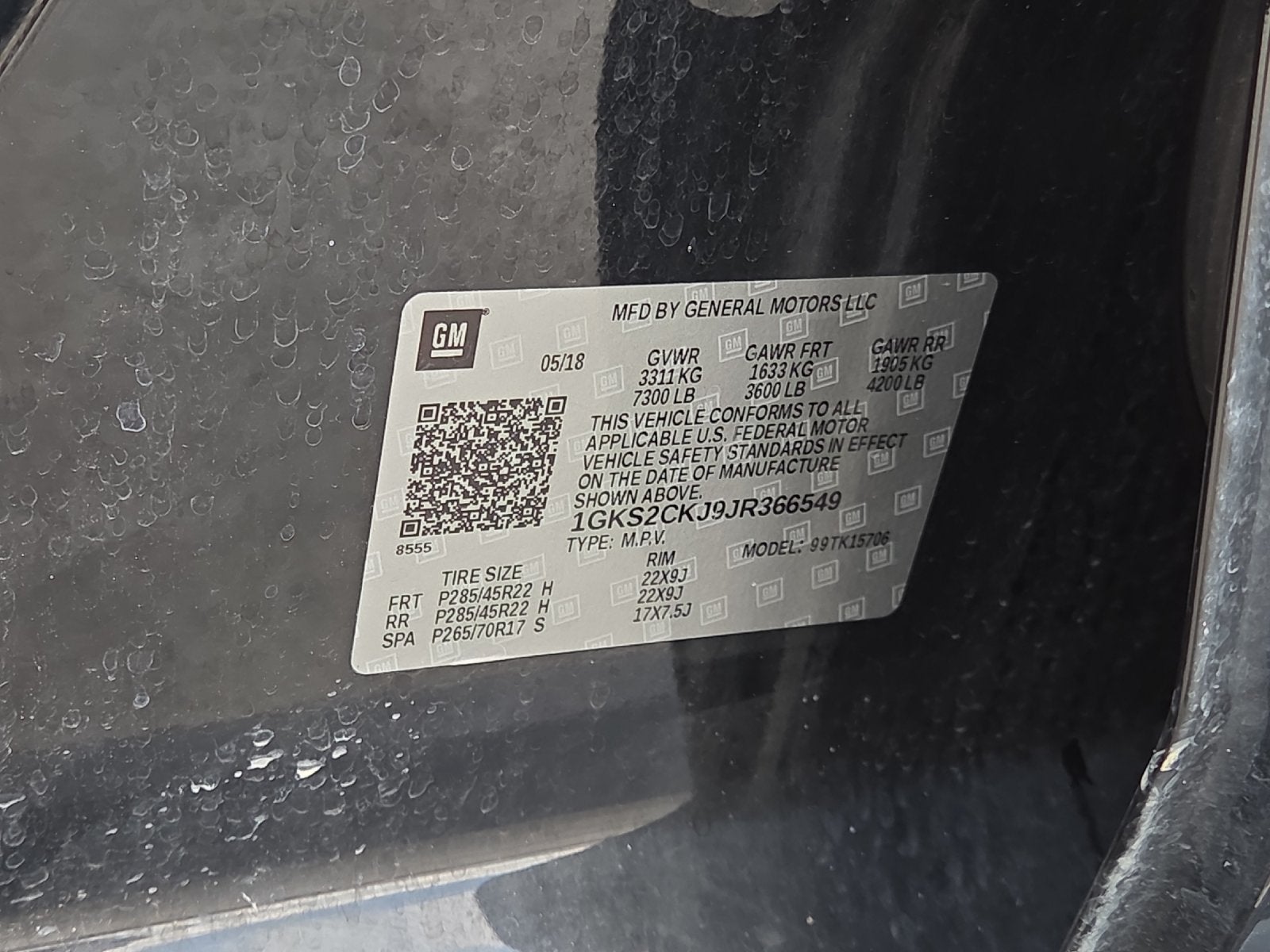 2018 GMC Yukon Denali