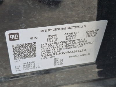 2022 Chevrolet Traverse LT 1LT