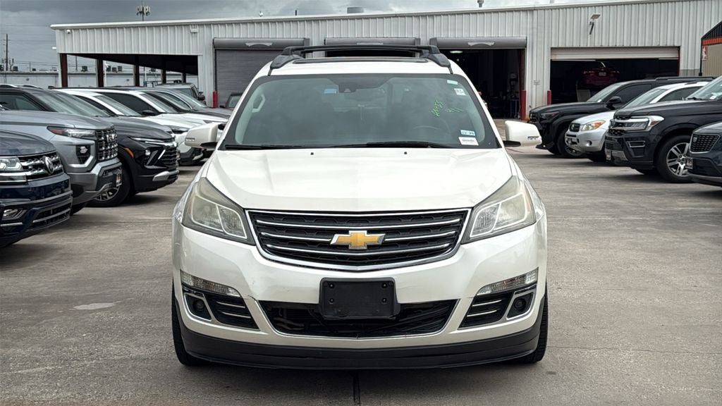 Used 2015 Chevrolet Traverse LTZ with VIN 1GNKRJKDXFJ265930 for sale in Humble, TX