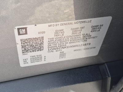 2021 Chevrolet Tahoe LT