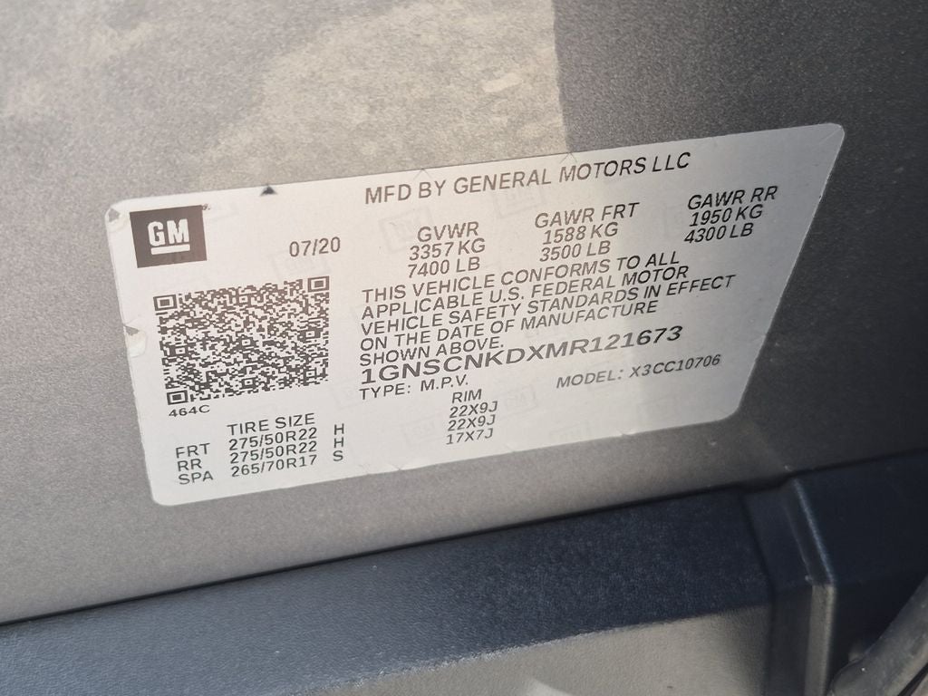 2021 Chevrolet Tahoe LT