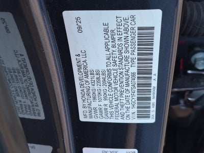 2025 Honda Accord SE