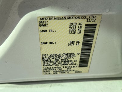 2013 Nissan Altima 2.5 S