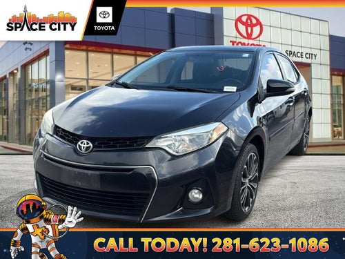 2015 Toyota COROLLA S Plus
