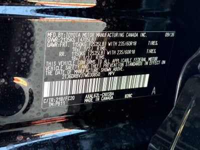 2026 Toyota RAV4 SE