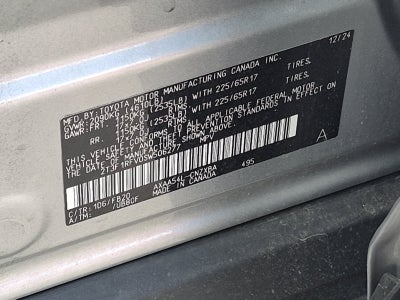 2025 Toyota RAV4 LE