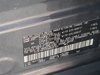 2025 Toyota RAV4 LE