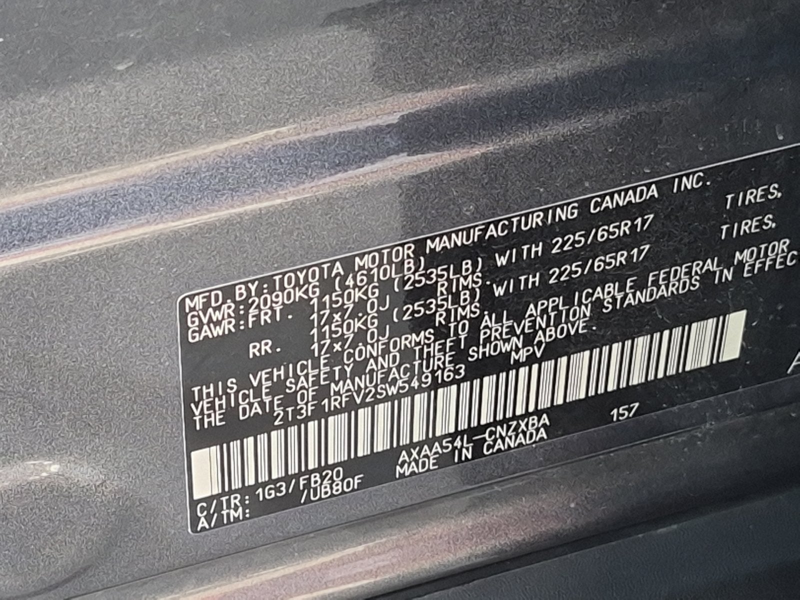 2025 Toyota RAV4 LE