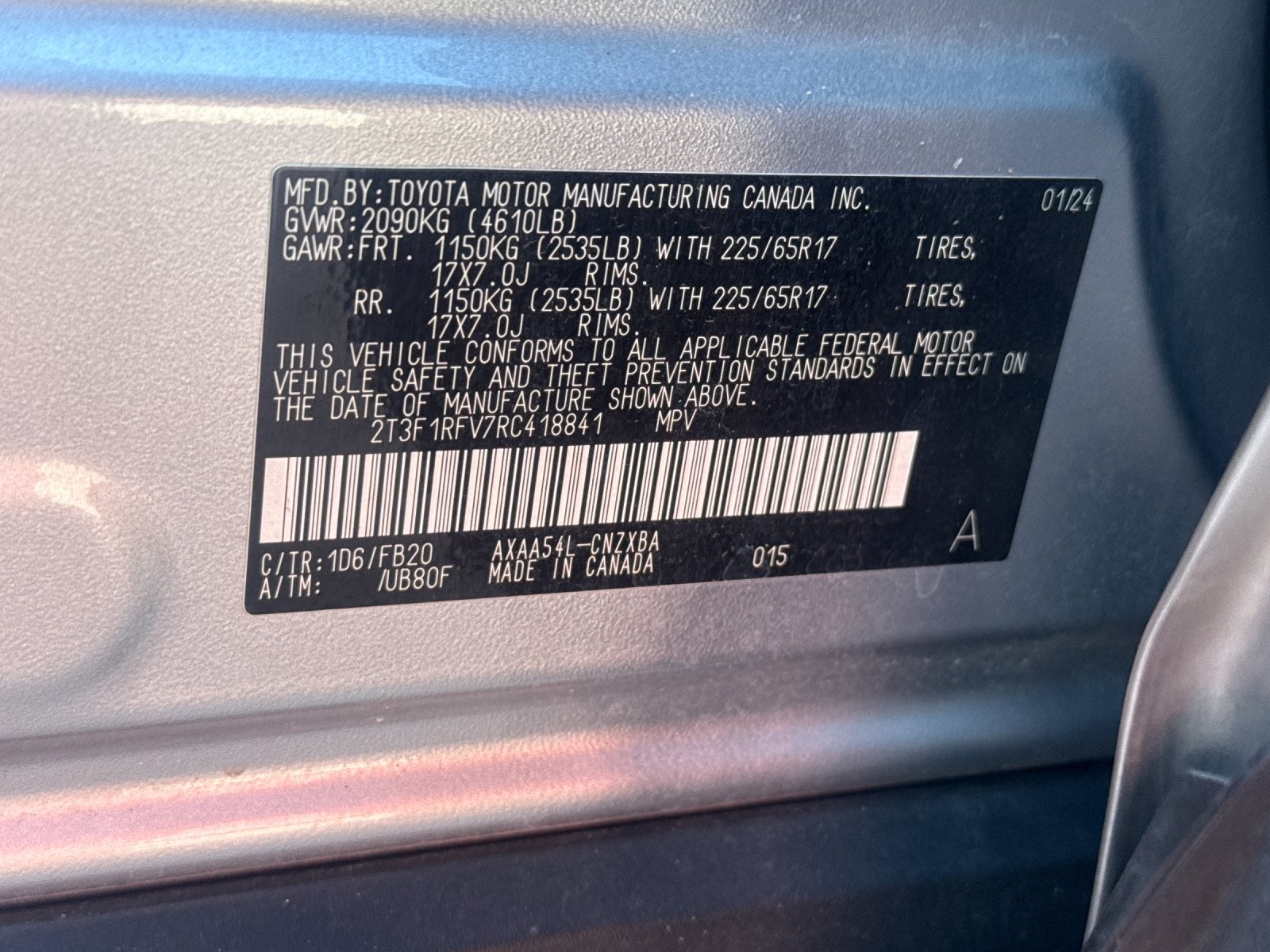 2024 Toyota RAV4 LE