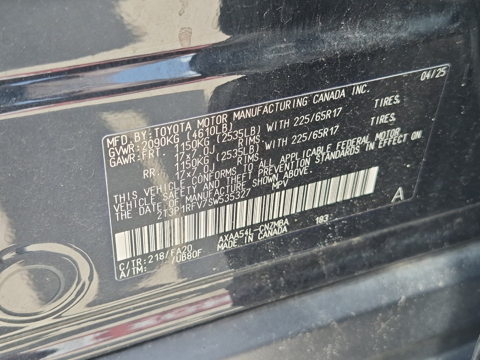 2025 Toyota RAV4 XLE