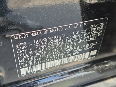 2026 Honda HR-V LX