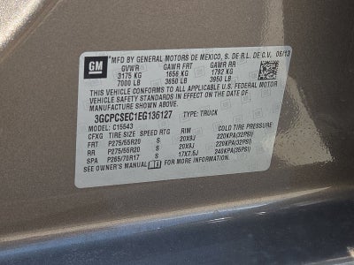 2014 Chevrolet Silverado LTZ 2LZ