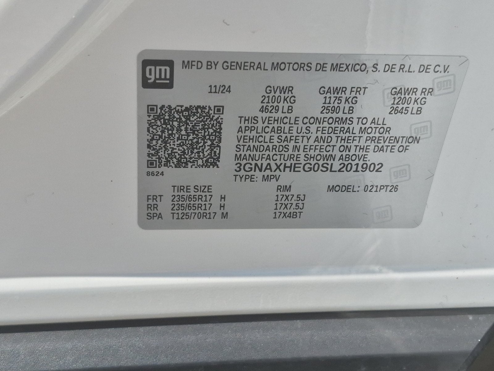 2025 Chevrolet Equinox LT