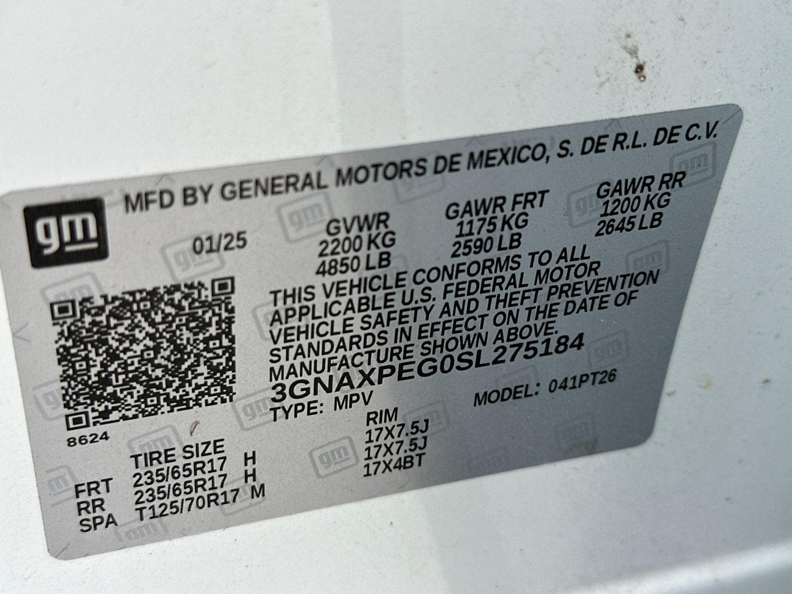 2025 Chevrolet Equinox LT