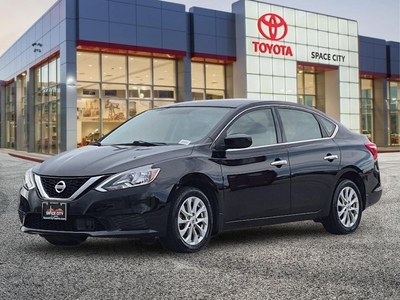 Used 2019 Nissan Sentra SV with VIN 3N1AB7AP7KY436973 for sale in Humble, TX