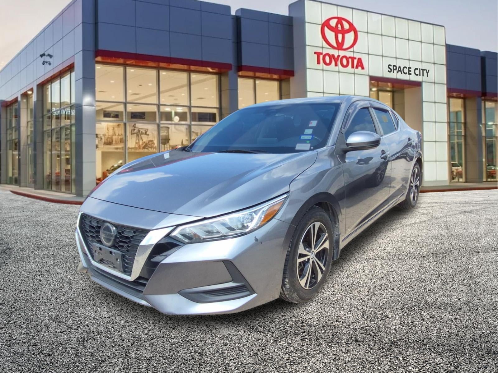 Used 2020 Nissan Sentra SV with VIN 3N1AB8CV0LY213273 for sale in Humble, TX