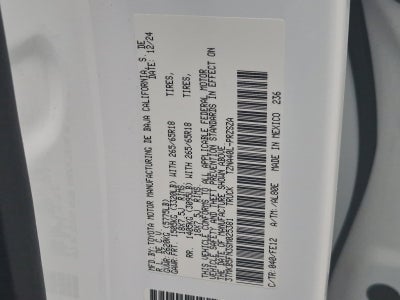 2025 Toyota TACOMA TRD SPORT TRD Sport