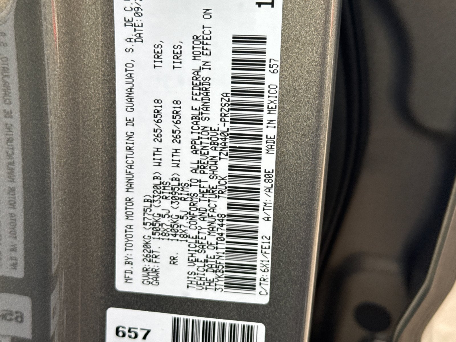 2026 Toyota Tacoma TRD Sport