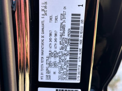 2026 Toyota Tacoma SR5