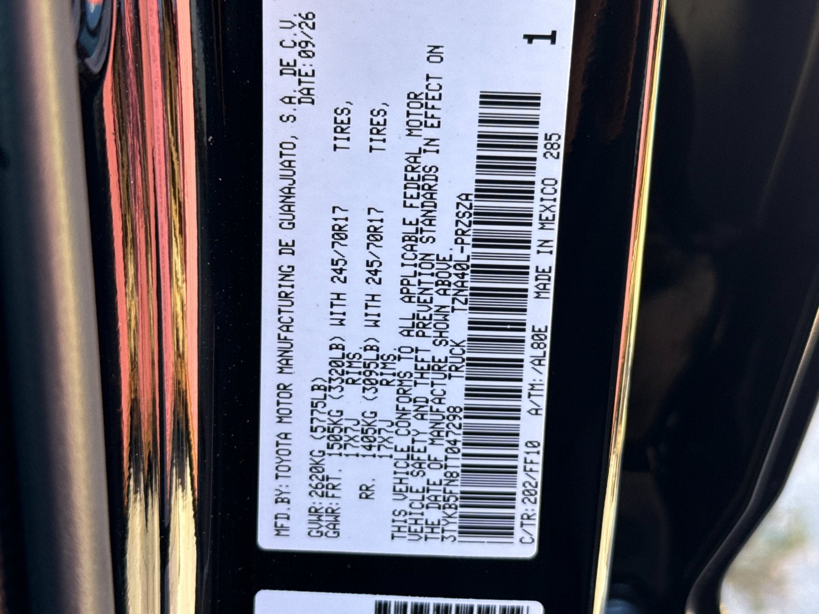 2026 Toyota Tacoma SR5
