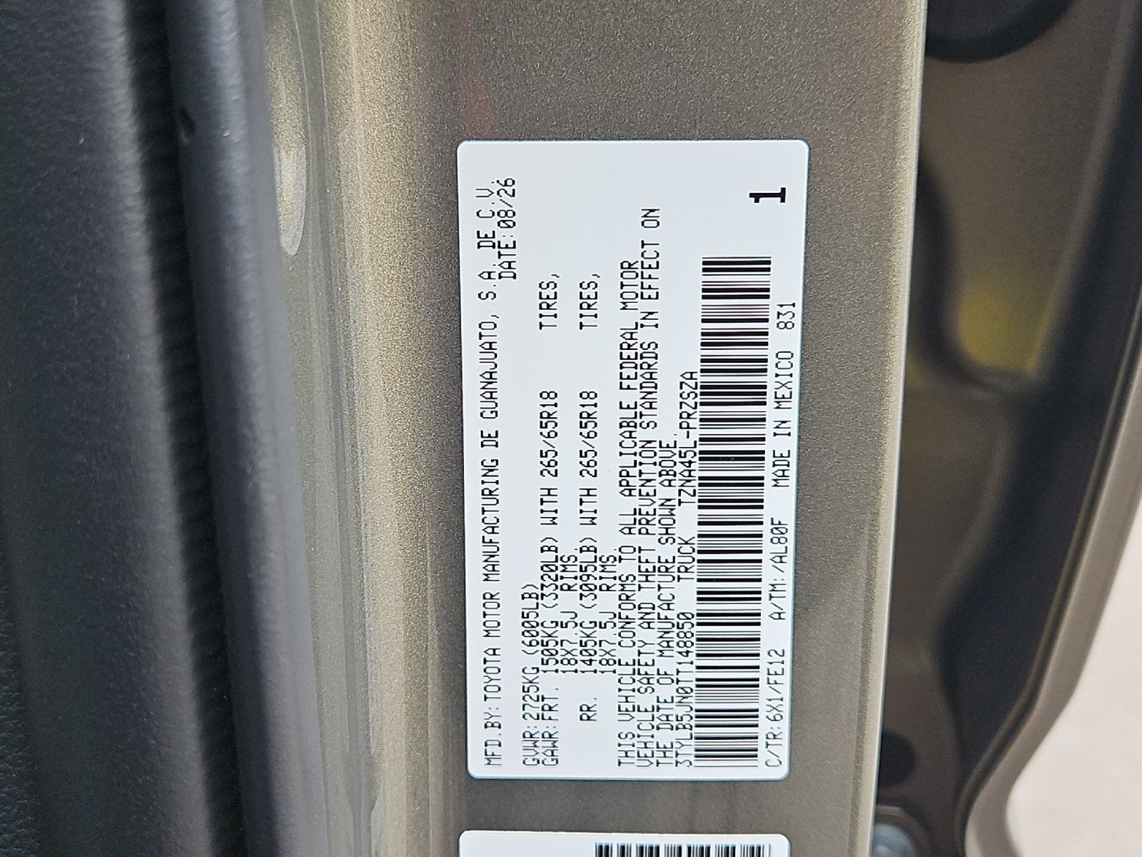 2026 Toyota Tacoma TRD Sport