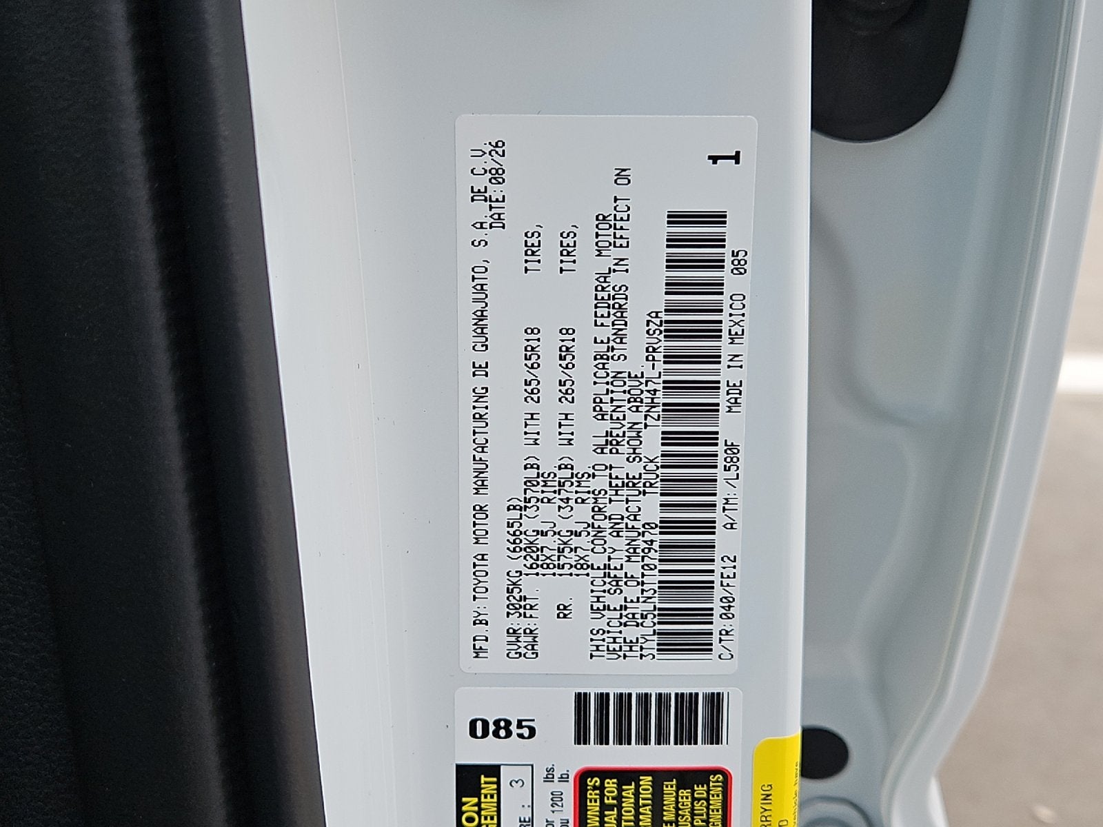 2026 Toyota Tacoma i-FORCE MAX TRD Sport i-FORCE MAX