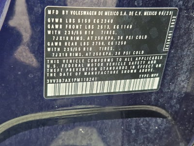 2023 Volkswagen Tiguan 2.0T SE