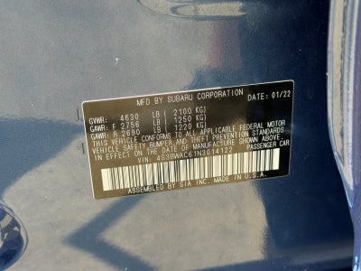 2022 Subaru Legacy Premium