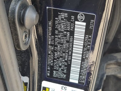 2019 Toyota Camry XSE