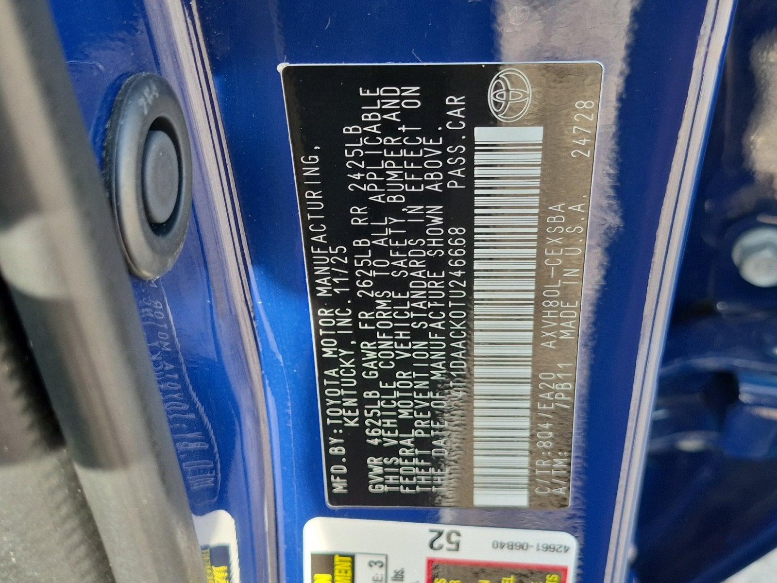 2026 Toyota Camry SE