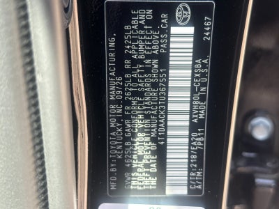 2026 Toyota Camry Nightshade