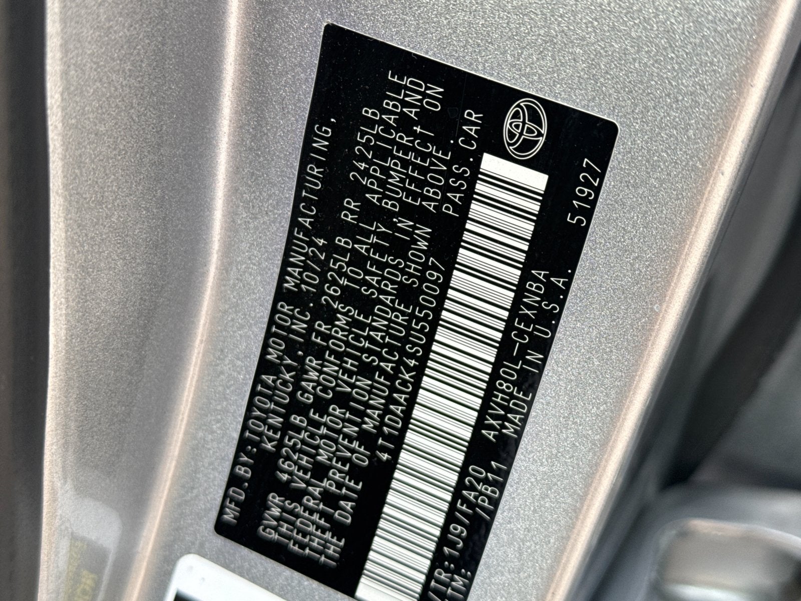 2025 Toyota Camry LE