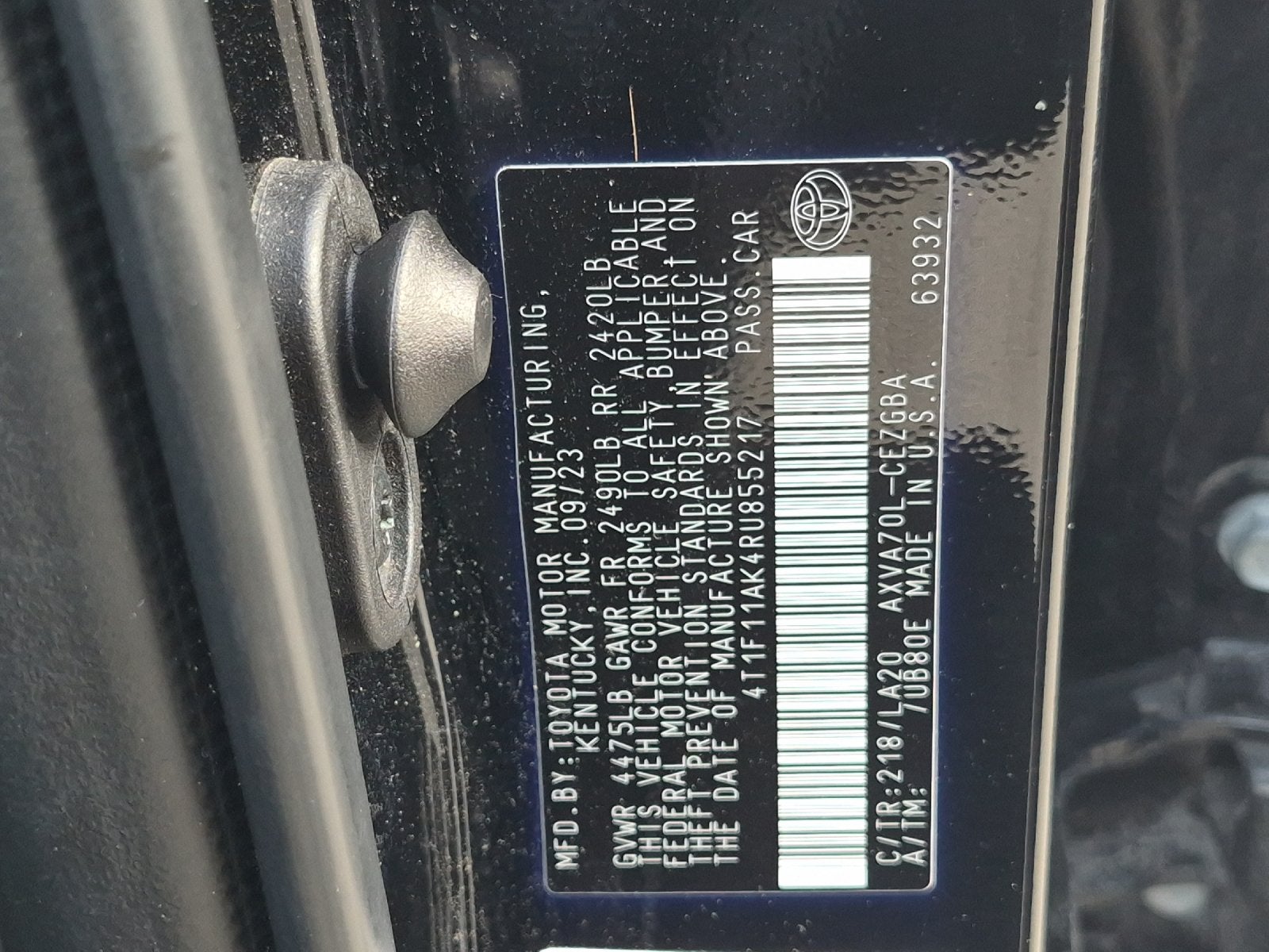 2024 Toyota Camry XLE