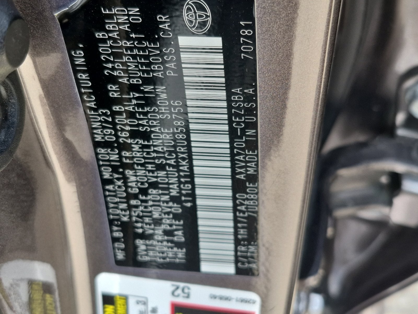 2024 Toyota Camry SE