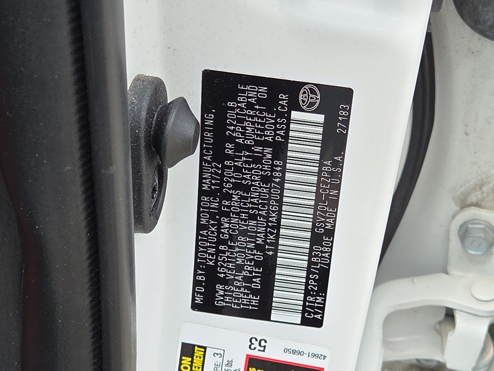 2023 Toyota Camry XSE V6