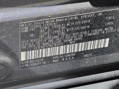 2022 Toyota RAV4 Hybrid XSE