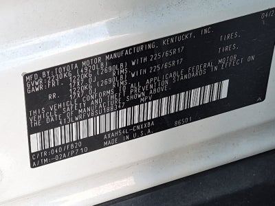 2025 Toyota RAV4 Hybrid LE