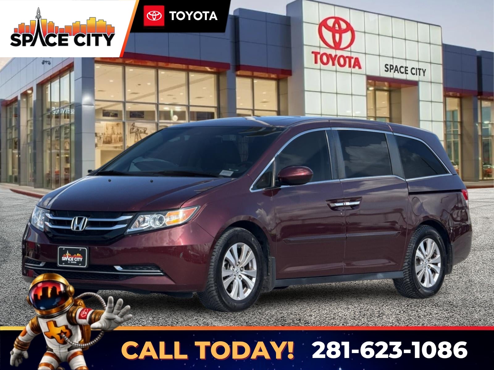 2016 Honda Odyssey EX-L w/Rear Entertainment System