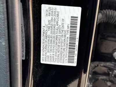 2025 Honda Pilot Sport