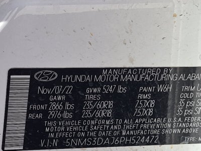 2023 Hyundai Santa Fe SEL
