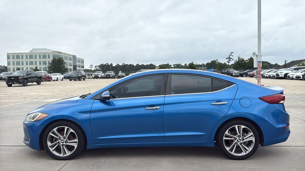 Used 2017 Hyundai Elantra Limited with VIN 5NPD84LF5HH036881 for sale in Humble, TX