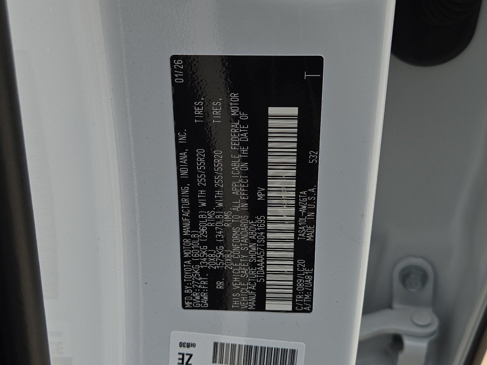 2026 Toyota Grand Highlander Limited