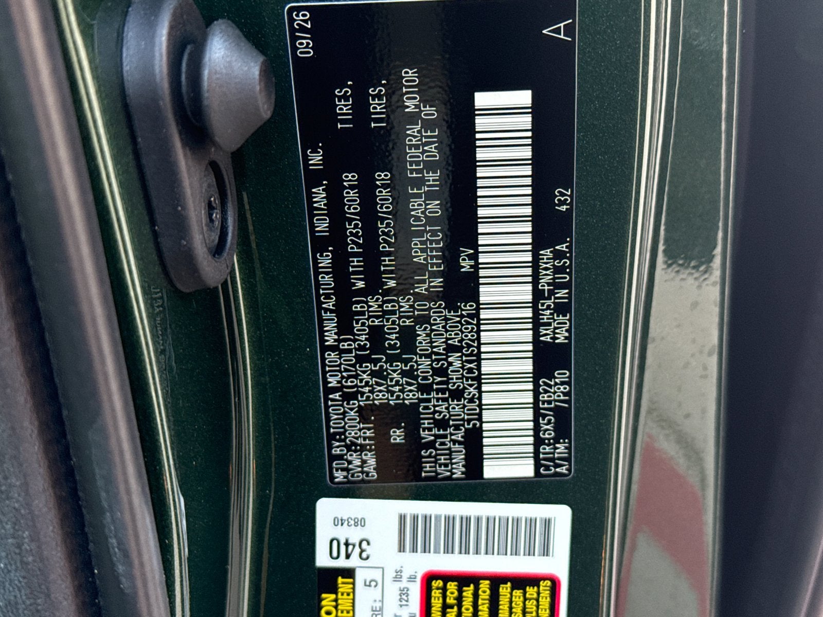 2026 Toyota Sienna Woodland Edition