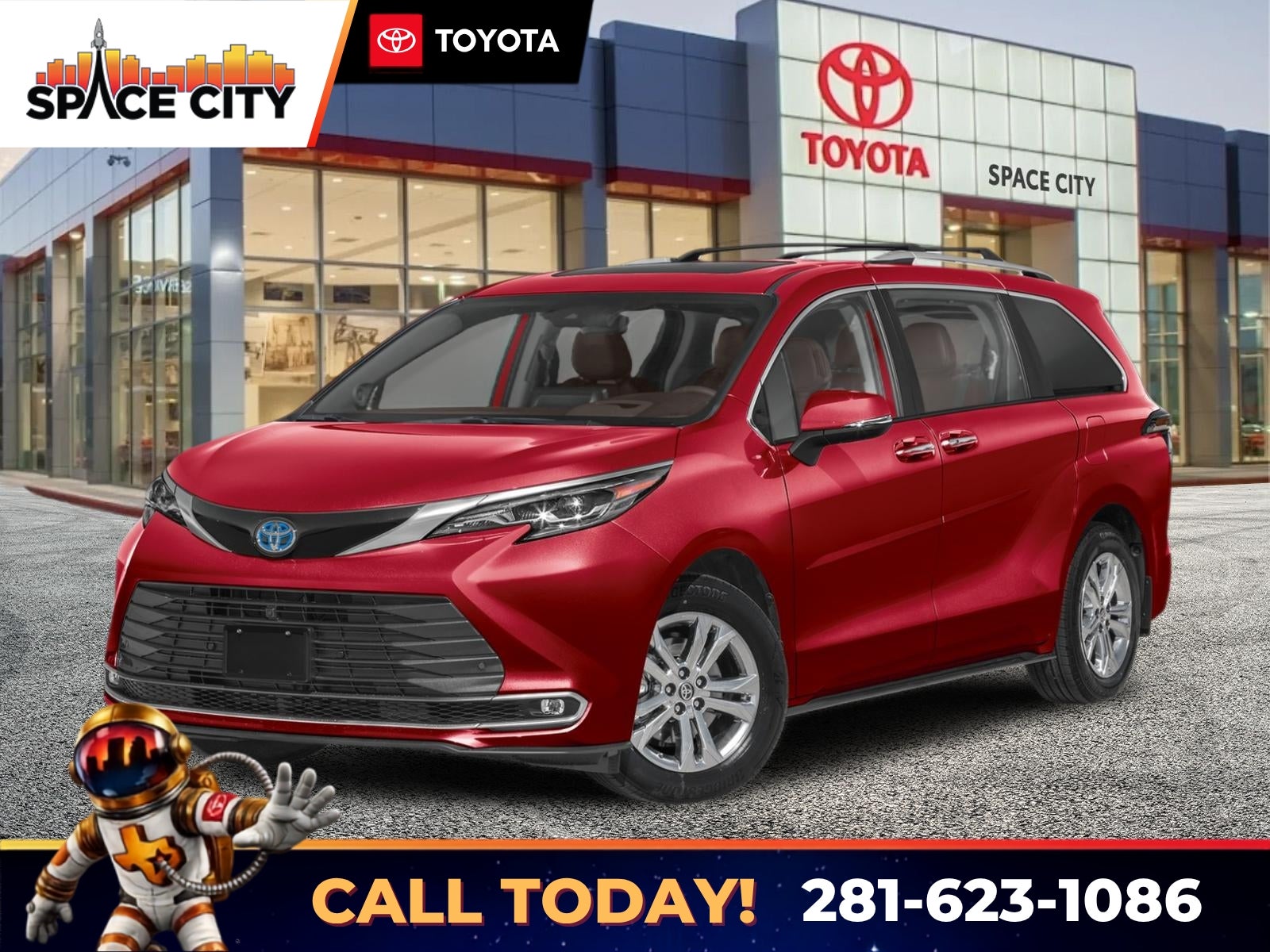 2026 Toyota Sienna Platinum 7 Passenger